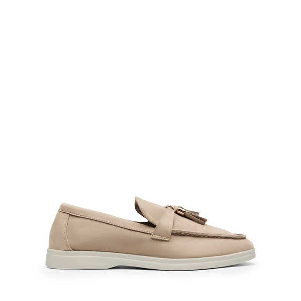 Slip On Casual Loafers - NUDE-SUEDE - 3